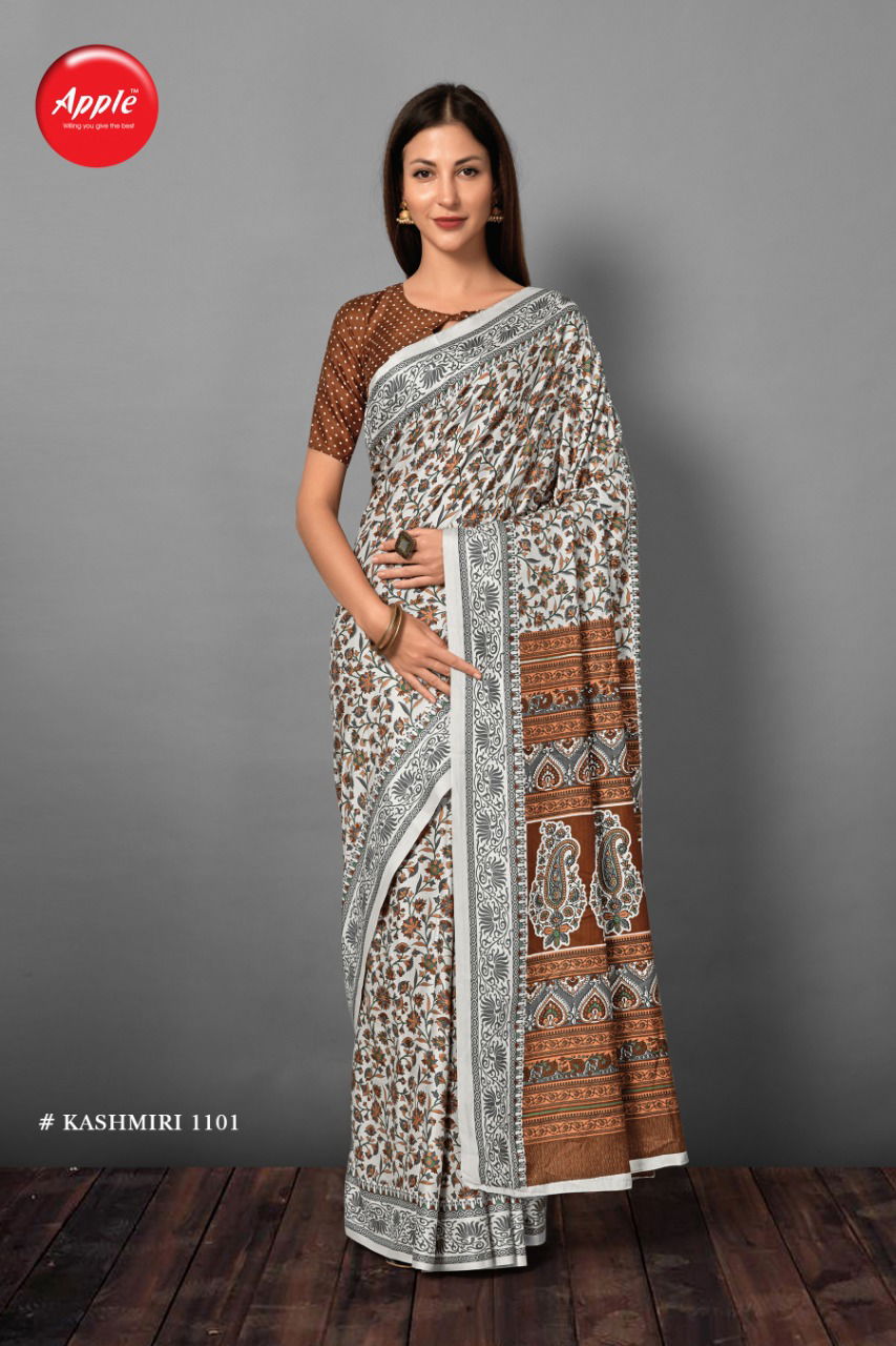 APPLE KASHMIRI VOL-11 Latest Collection Of Regular Wear Fancy Pashmina Silk saree