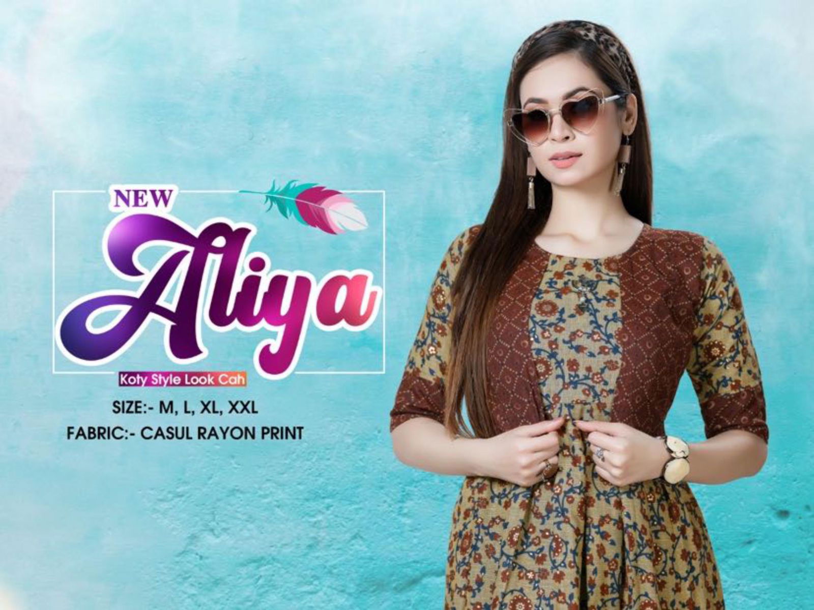 Beauty Queen New Aliya Fancy Regular Wear Rayon Printed Kurti Collection