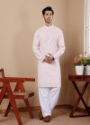 Light Pink Colour Rw Viscose Chikankari Work Kurta Pyjama Online Wholesale