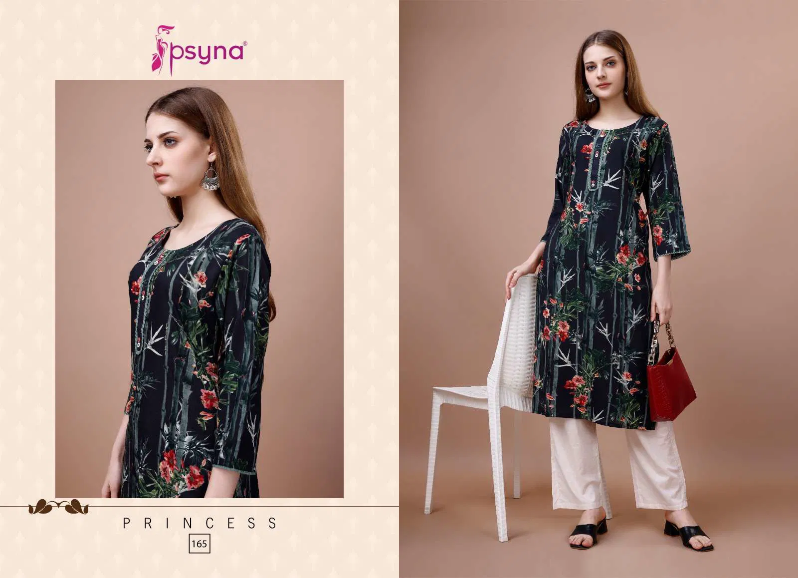Princess Vol 16 By Psyna Rayon Kurti Wholesale Market In Surat