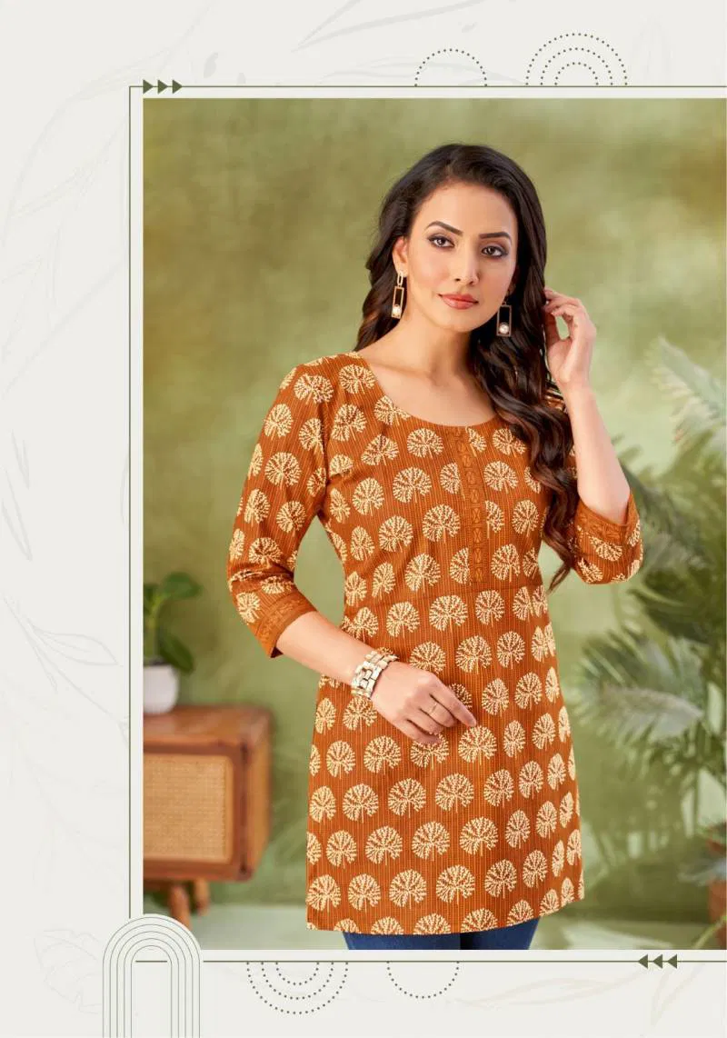 Khushi Vol 2 By Miss World Cotton Short Tops Wholesalers In Delhi