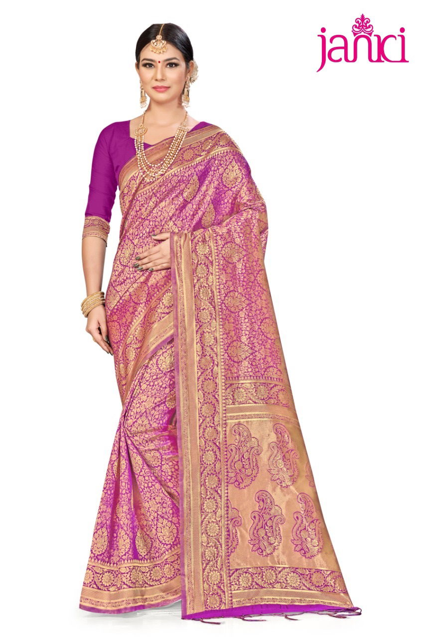 Latest Designer Wedding Wear Pure Silk Saree Collection 