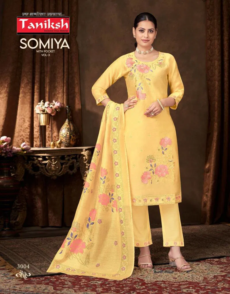 Somiya Vol 3 By Taniksh Roman Kurti Bottom With Dupatta Wholesale Online