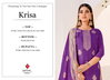 Krisa By Tanishk Viscose Muslin Designer Salwar Suits Wholesale Market In Surat