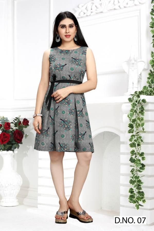 Latest Designer Digital Printed Casual Wear One Piece Collection