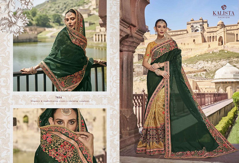 Kalista Khwaab Vol 22 Wedding Wear Designer Silk Saree Catalog