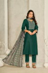 Tanyaa P 144 Printed Cotton Kurti Bottom With Dupatta Wholesale Shop In Surat