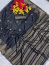 SF 670 Soft Linen Designer Sarees Wholesale Clothing Suppliers In India