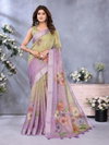 Vc Samaira Linen Cotton Fancy Saree Wholesale Market Surat
