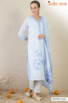 Indo Era 2576 Linen Printed Kurti Bottom With Dupatta Wholesale Market Surat