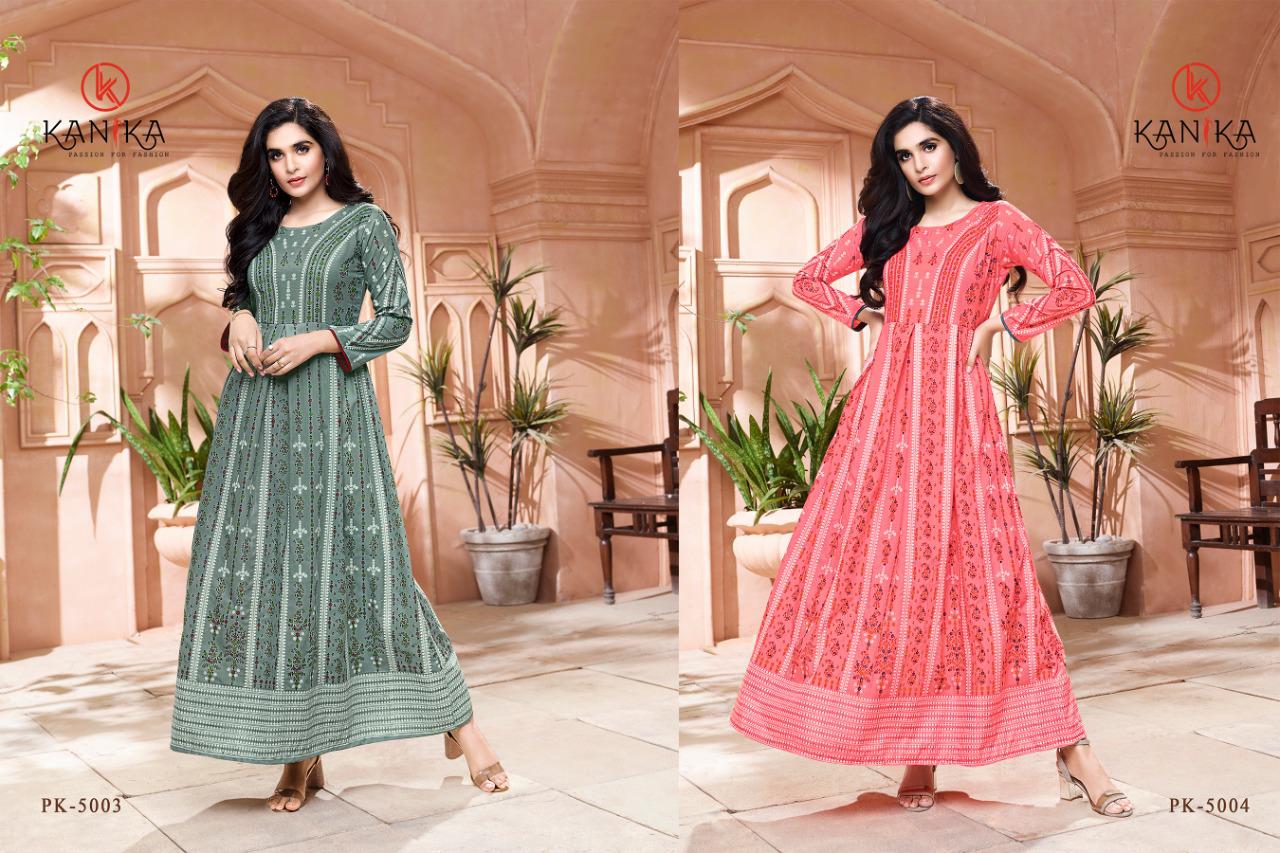 Kanika Pankhudi Festive Wear Wholesale Gown Collection

