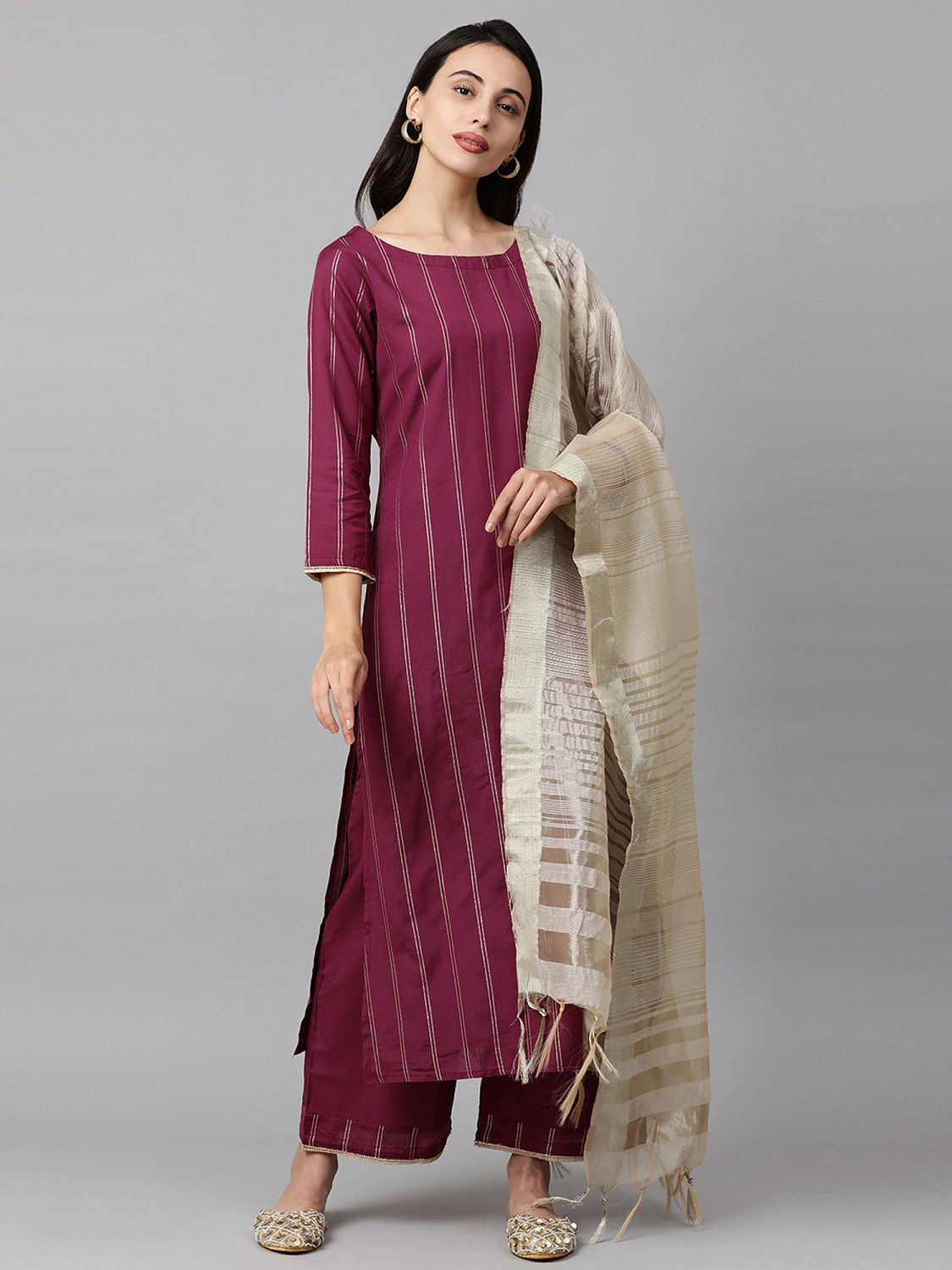 Era Sparrow 4 Latest Designer Casual Fancy Regular Wear Ready Made Cotton Plazzo Suit Collection
