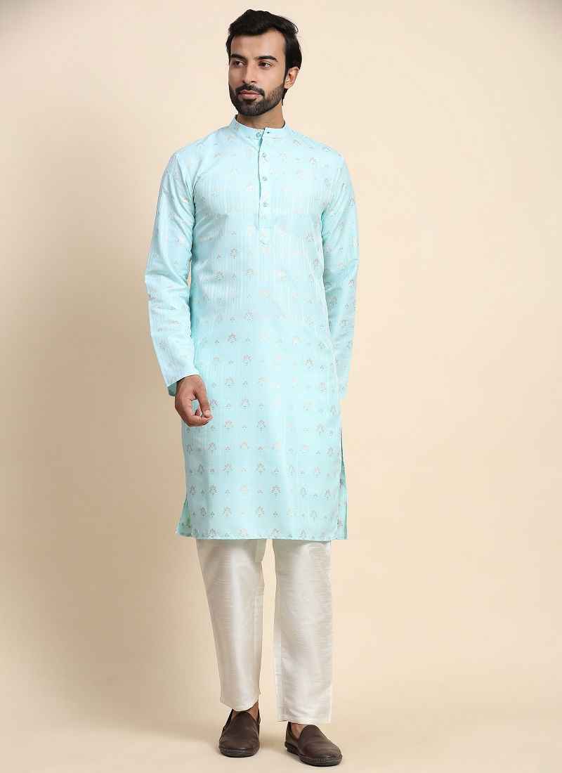 Rw Jacquard Kurta Pyjama Wholesale In India