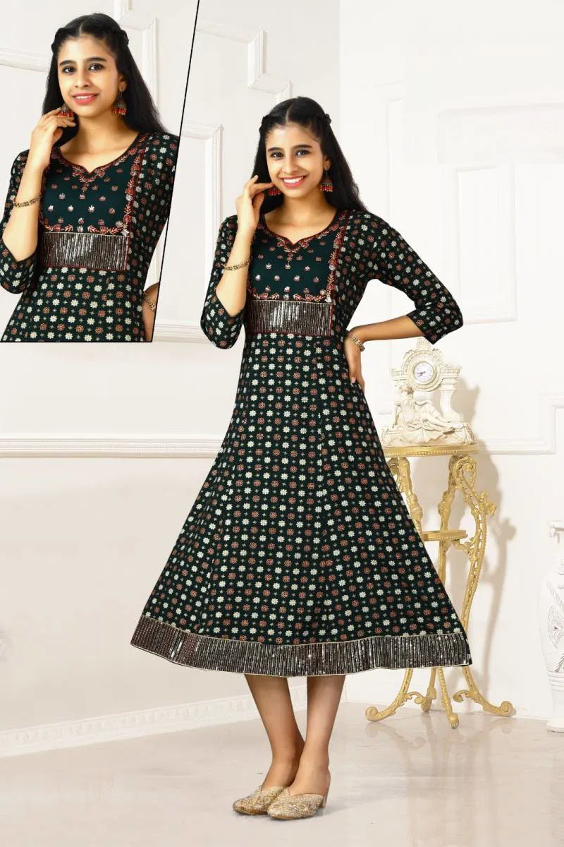 Kalli Kurti Vol 5 Rayon Printed Kurti Wholesale In India