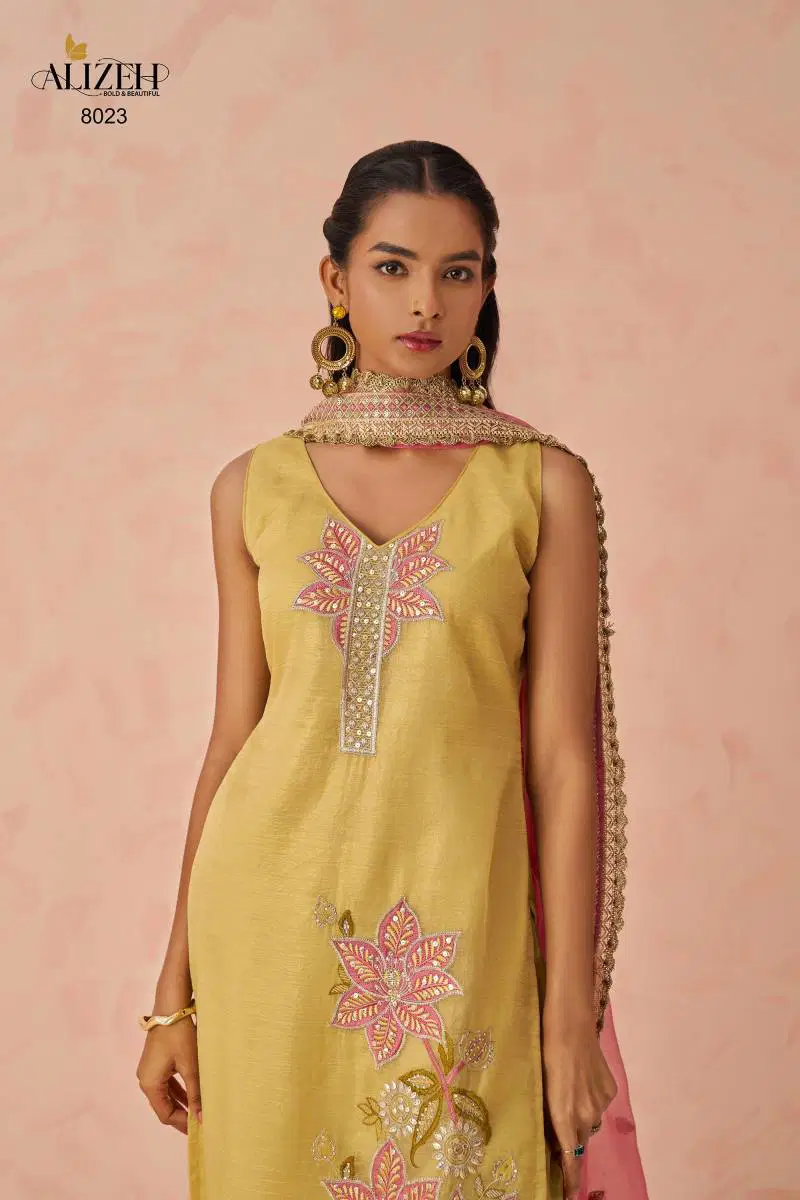 Raag 2 By Alizeh Fancy Crush Designer Salwar Suit Online Wholesale