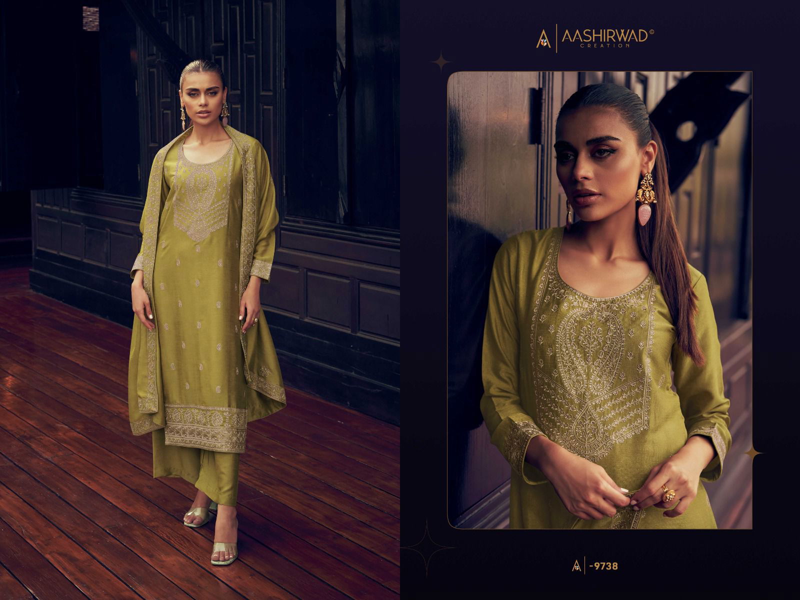 Tulip By Aashirwad Heavy Designer Salwar Suits Catalog