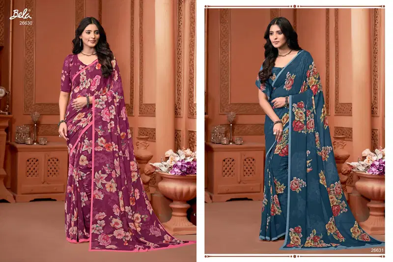Rosemary Vol 27 By Bela Weightless Sarees Wholesale Suppliers In Mumbai