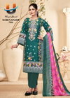 Royal Sobia Nazir Vol 7 Cotton Printed Dress Material Exporters In India
