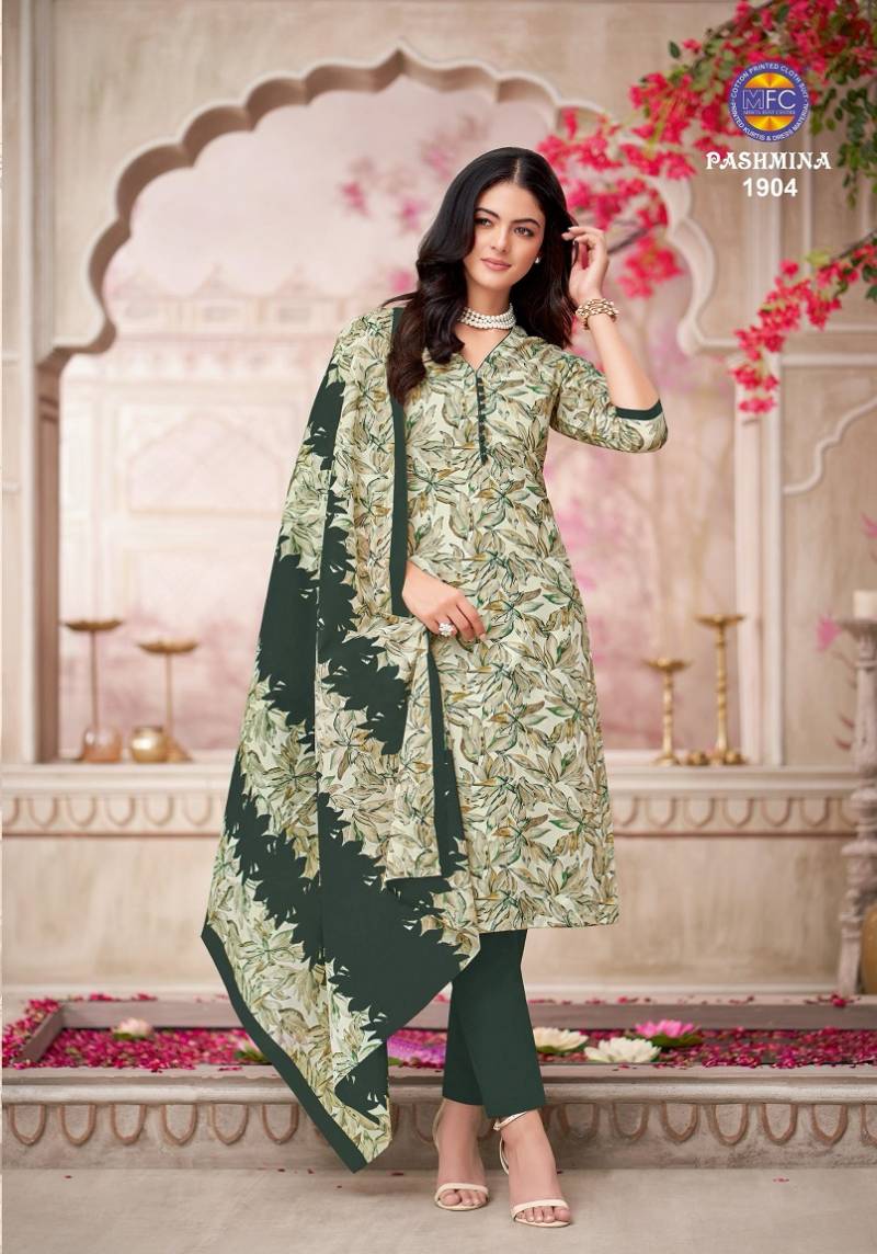 Pashmina Vol 19 By Mfc Printed Cotton Dress Material Orders In India