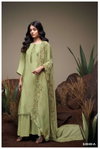 Fayeth 3849 By Ganga Bemberg Silk Designer Salwar Suit Exporters In India
