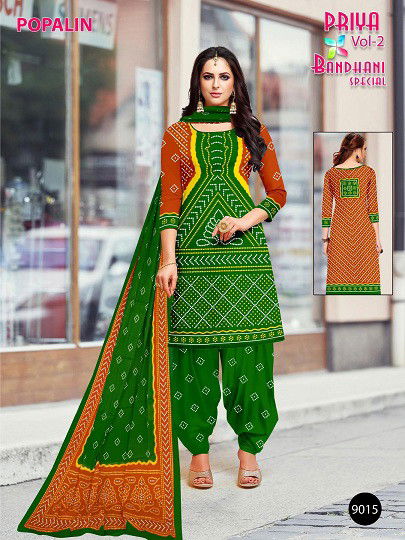 Priya Bandhani Special Vol 2 By Popalin Lawn Cotton Dress Material Wholesale Market