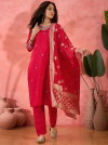 Color Set 8506 Stylish Roman Silk Kurti Bottom With Dupatta Wholesale Clothing Suppliers In India