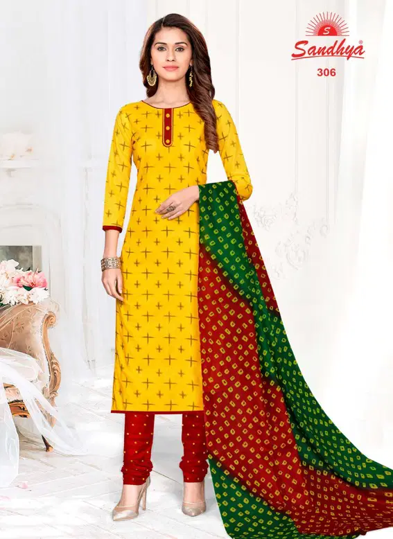 Ganpati Sandhya Punjab Express 3 Cotton Printed Dress Materials Collection
