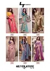 Silver Stone Vol 10 by Kashvi Malai Silk Fancy Party Wear Saree 