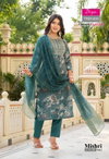 Mishri Vol 1 By Diya Trends Vertican Surat Kurti With Bottom Dupatta Wholesale Market
