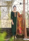 Nazakat By Kadlee Viscose Weaving Kurti With Bottom Dupatta Wholesale Online
