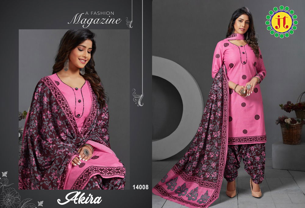 JT Akira Latest Pure Cotton Printed Daily Wear Dress Material Collection 