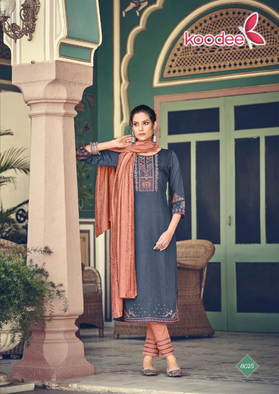 Koodee Anupama 1 New Fancy Ethnic Wear Viscose Ready Made Collection