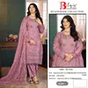 Bilqis B 208 A To D Organza Embroidery Online Pakistani Salwar Suits Wholesale
