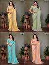 Jayshree 4003 A To D Georgette Occasion Wear Saree Suppliers In India