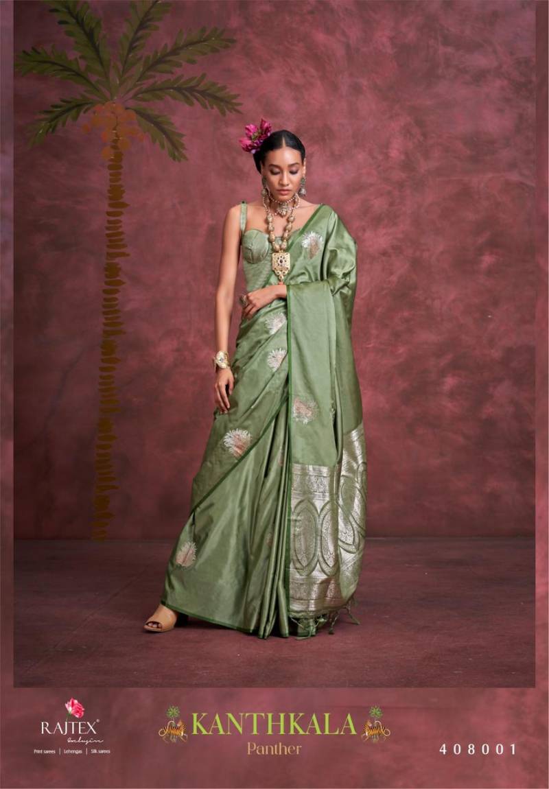 Kanthkala Panther By Rajtex Handloom Weaving Sarees Online Wholesale