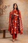 Naisha K 131 Cotton Printed Kurti Bottom With Dupatta Wholesale In India
