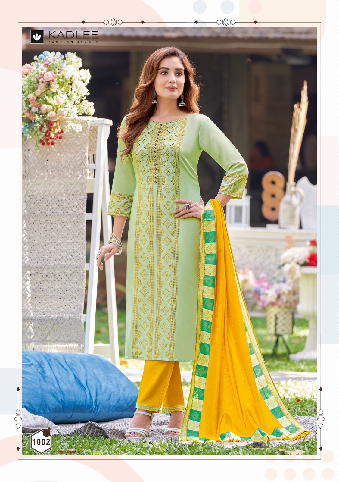 Malhar By Kadlee 1001 To 1004 Best kurti wholesale shop in Surat