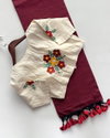 Khadi Vol 13 Hk 6 Khadi Cotton Bulk Saree With Khadi Blouse Orders In India
