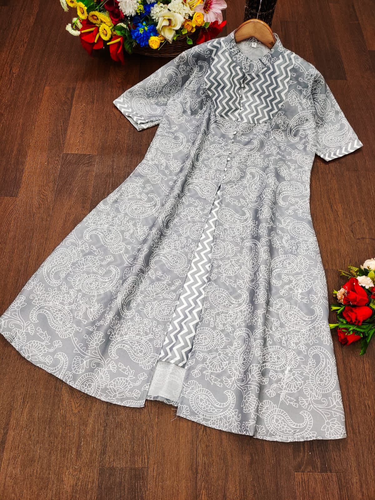 FG Printed Cotton Designer Kurtis Catalog
