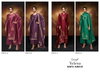Yelena 3672 By Ganga Viscose Silk Printed Salwar Suit Exporters In India
