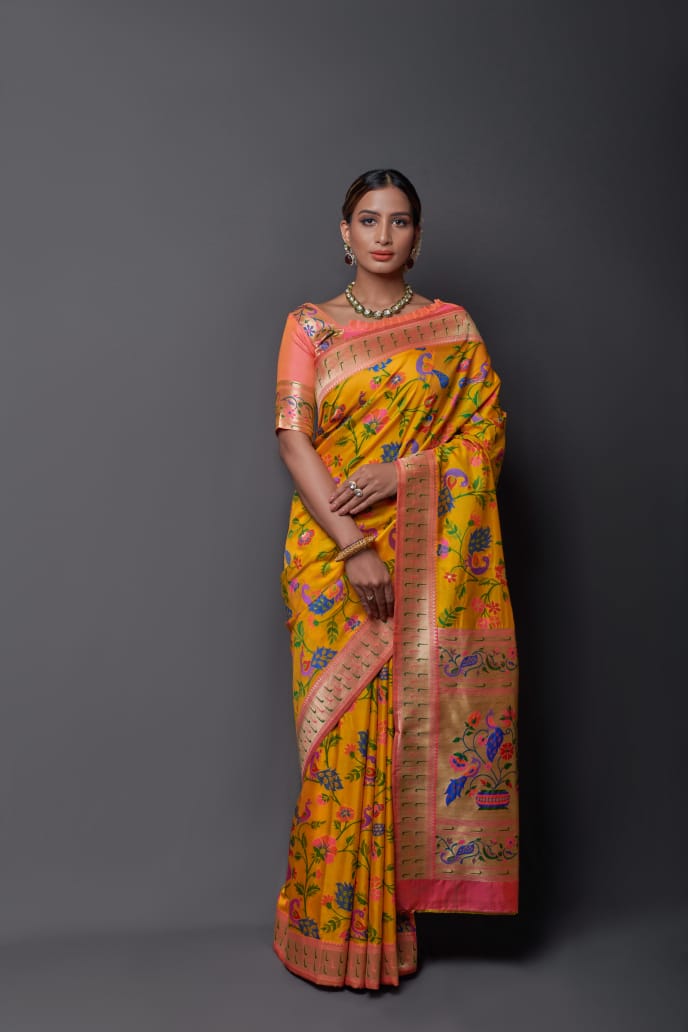 Rajyog Apoorva Silk Weaving Heavy Festive Wear Fancy Designer Saree Collection
