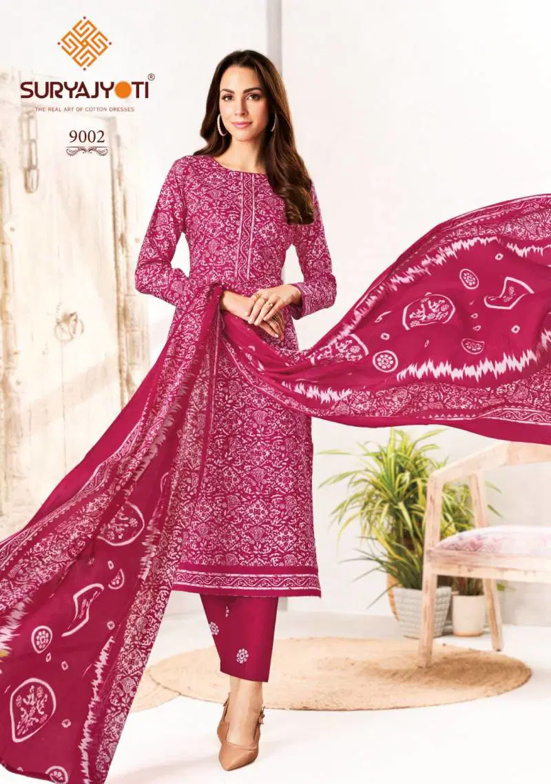 Pehnava Vol 9 By Suryajyoti Cambric Cotton Readymade Suits Orders In India
