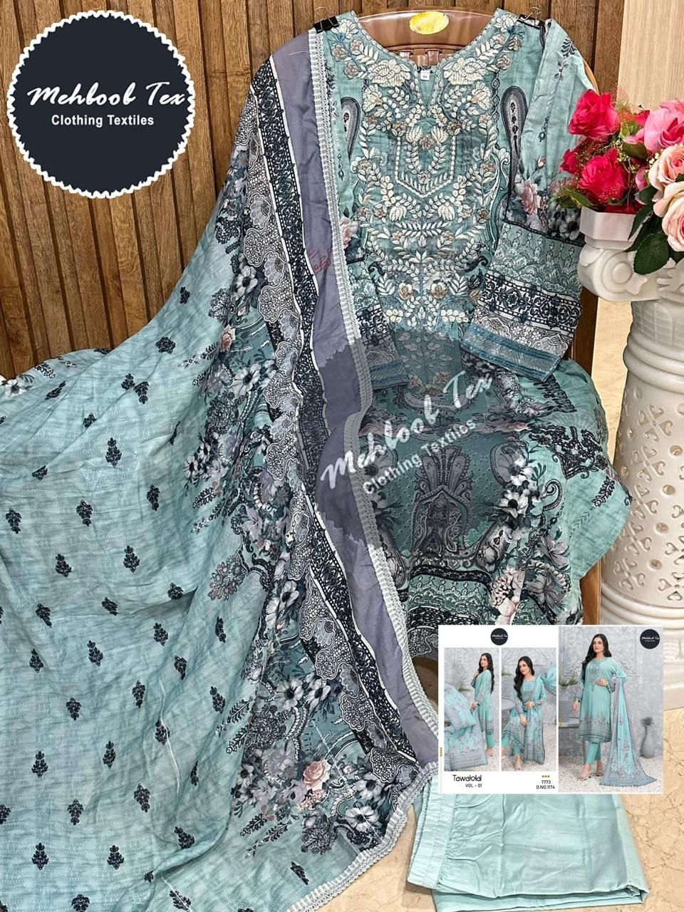 Twankal Vol 1 By Mehboob Tex Pure Cotton Print Pakistani Salwar Kameez Catalog