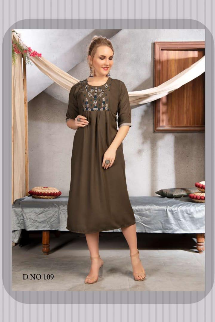 Ft Saheli Launch New Design Daily Wear Heavy Rayon Kurtis