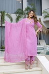Naisha K 154 Cotton Dobby Kurti Bottom With Dupatta Exporters In India