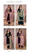 Kaveri By Vinay Kuleesh Velvet Embroidery Online Salwar Kameez Wholesale