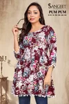 Pum Pum By Sangeet Rayon Printed Ladies Top Wholesalers In Delhi