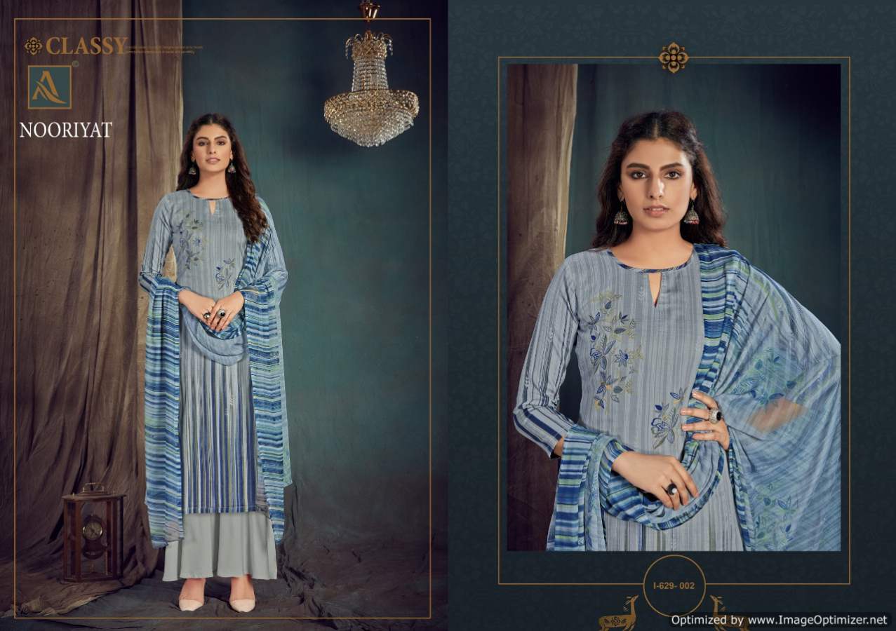 Alok Nooriyat Latest Designer Casual Wear Pure Jam Cotton Printed Dress Material Collection