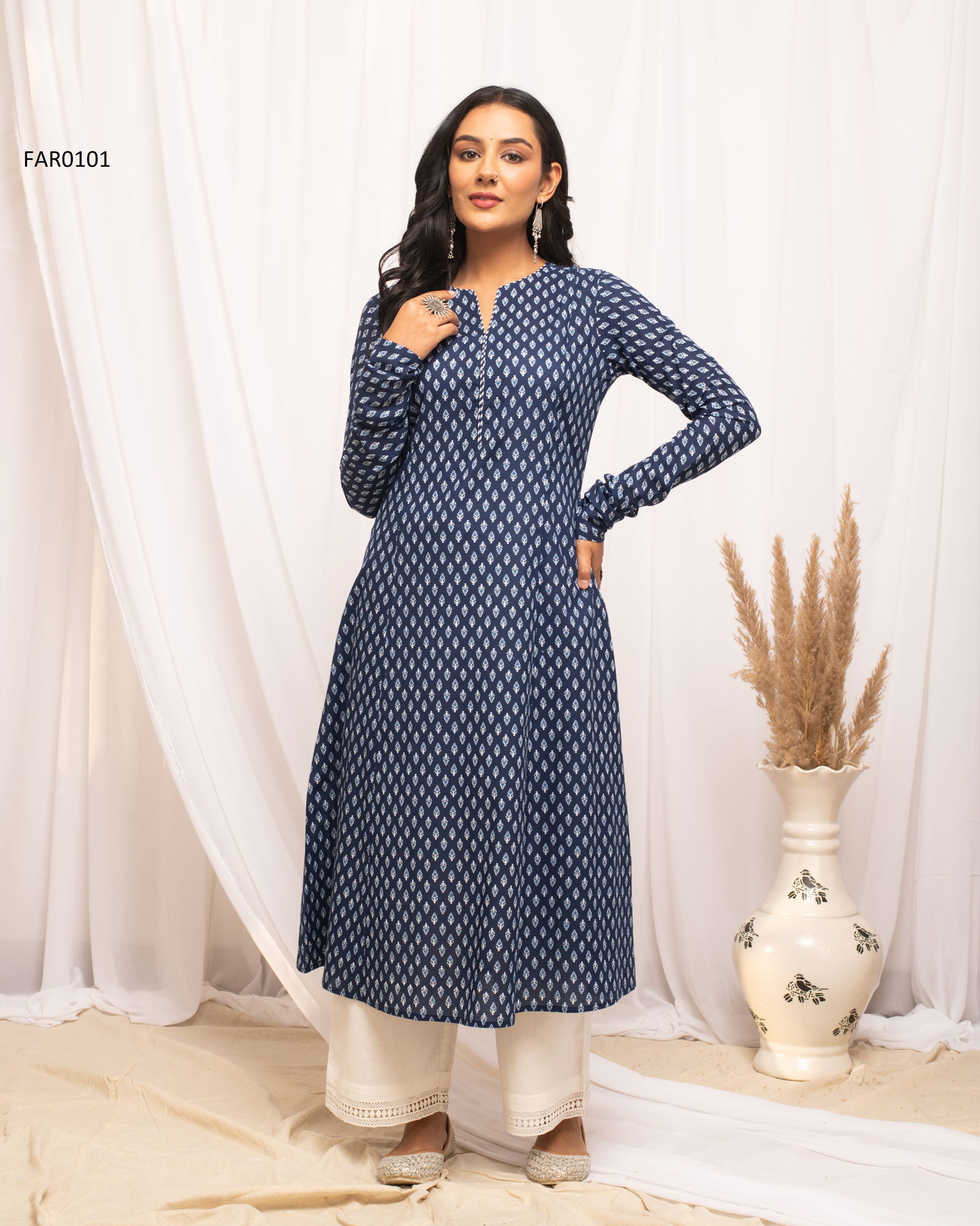 Fiorra  FAR0000 Casual Wear Printed Cotton Kurtis Wholesale Market In Mumbai