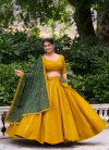 Yellow Colour Pure Cotton Printed Lehenga Choli Collection Taraa L 1697